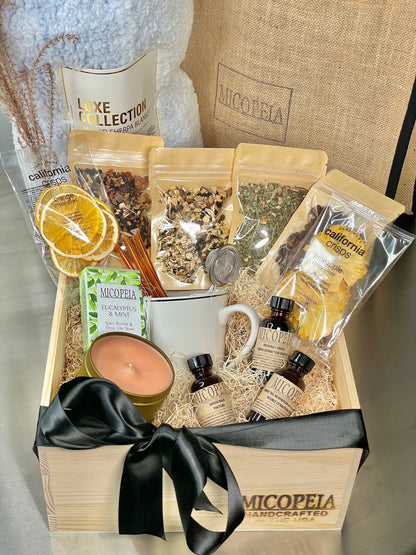 Seasonal Medicinal Teas & Wellness
 - Botanical Luxe Box