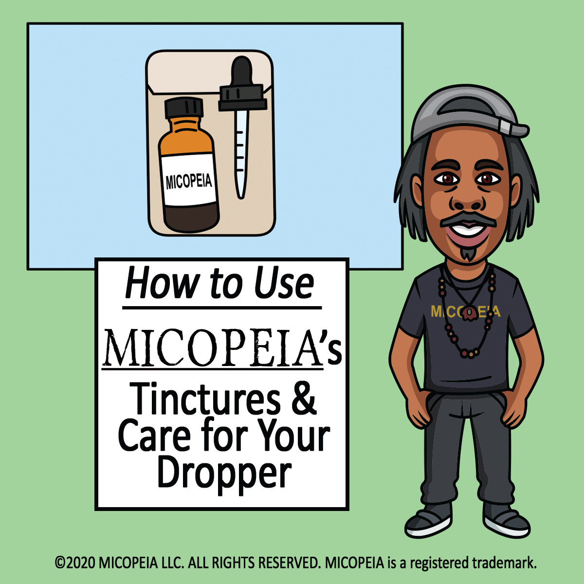 How to Use MICOPEIA's Tinctures & Care for Your Dropper - FREE DOWNLOAD