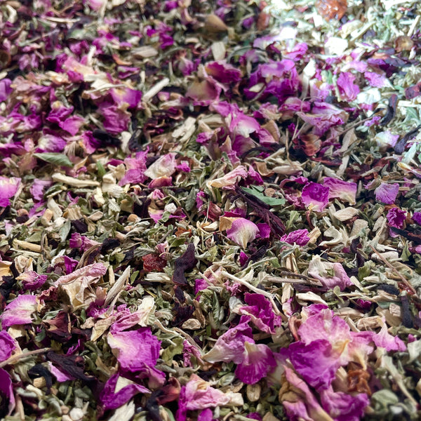 Hibiscus & Rose Heart Support and Adaptogenic Tea