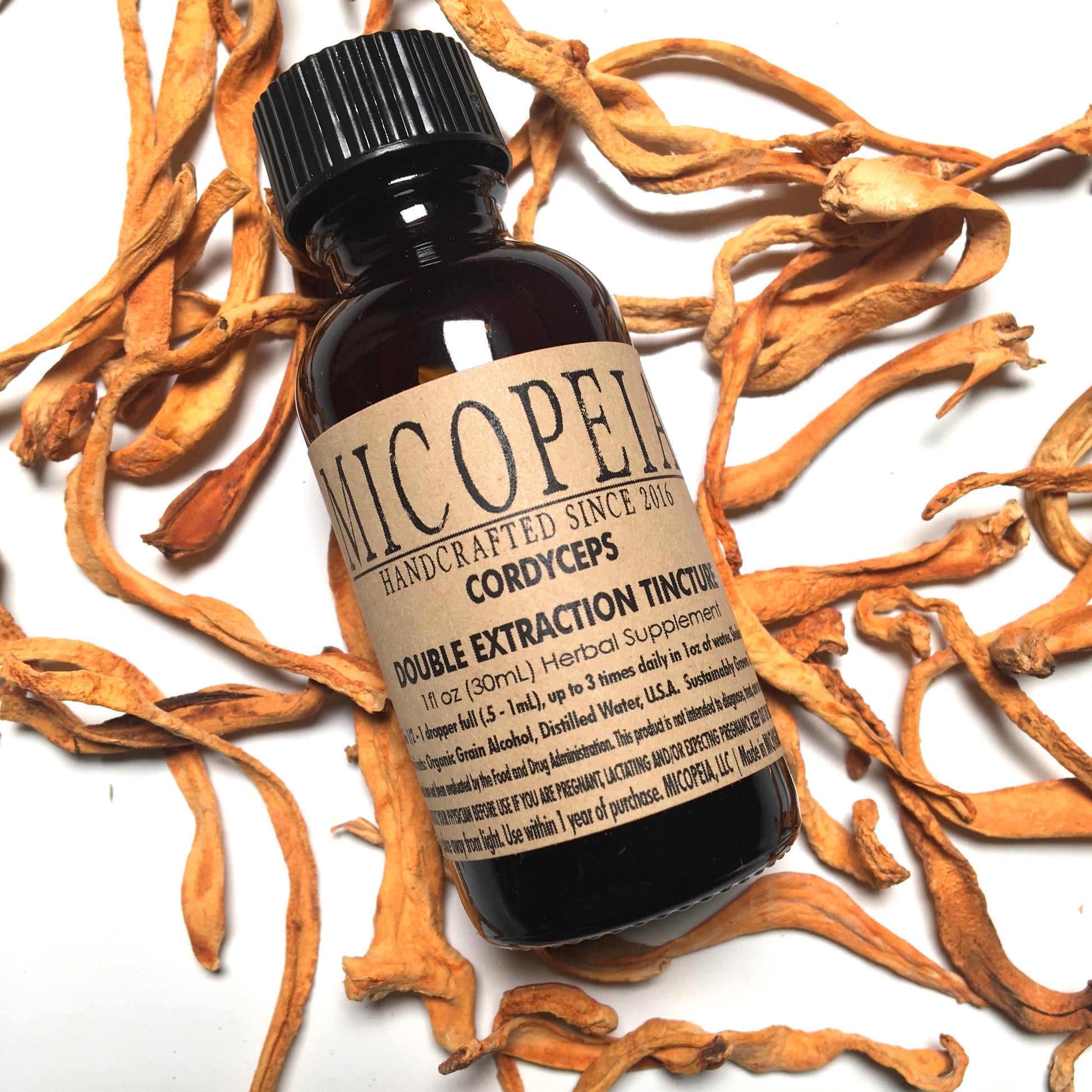 Cordyceps Double Extraction Tincture